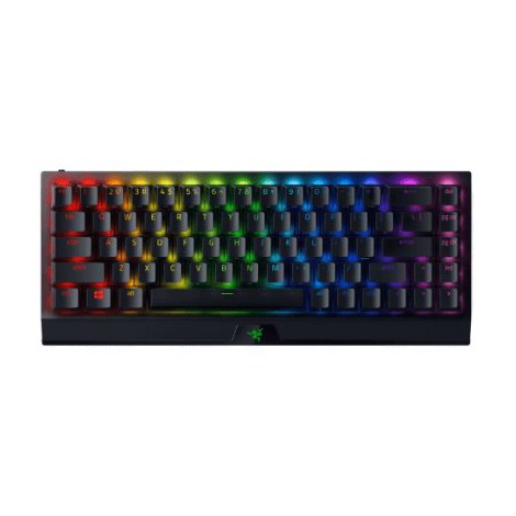 Razer | BlackWidow V3 Mini HyperSpeed | Mechanical Gaming Keyboard | RGB LED light | RU | Wireless | Black | Bluetooth | Green S - 3